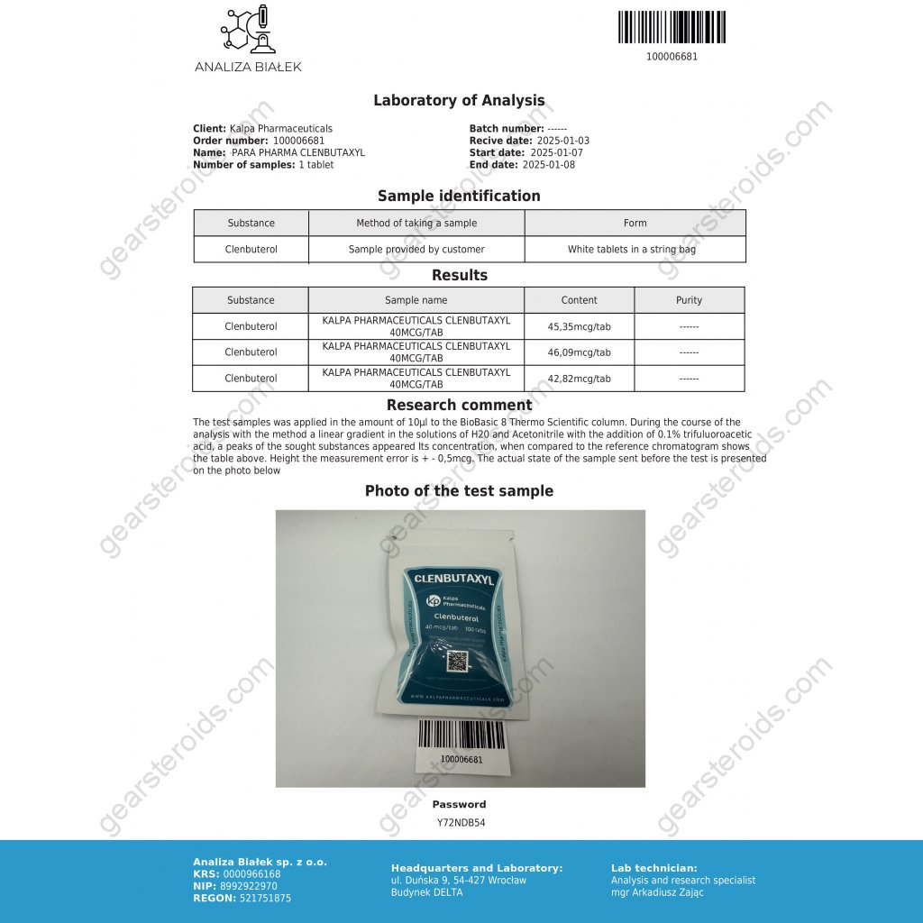 Clenbutaxyl (Clenbuterol) Clenbutaxyl (Clenbuterol)