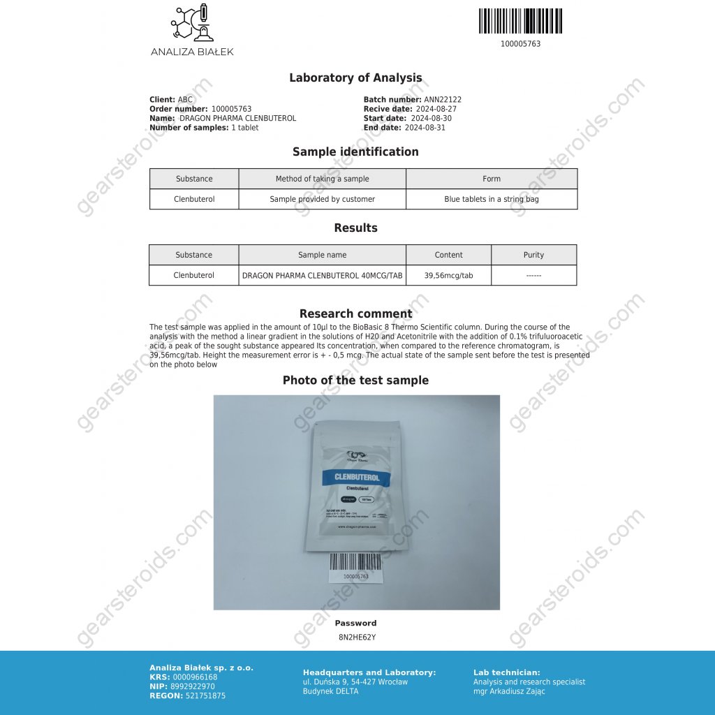Clenbuterol (HCL) Clenbuterol (HCL)
