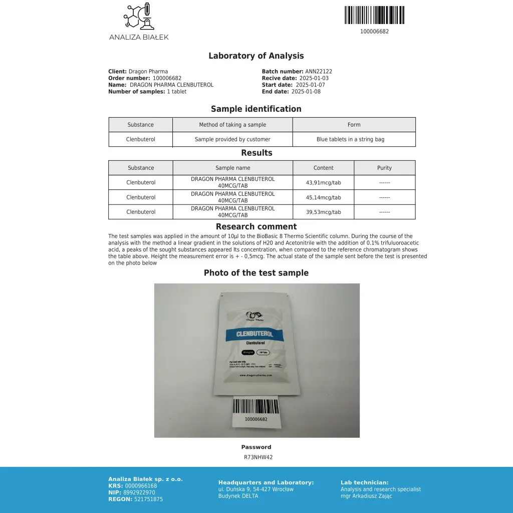 Clenbuterol (HCL) Clenbuterol (HCL)