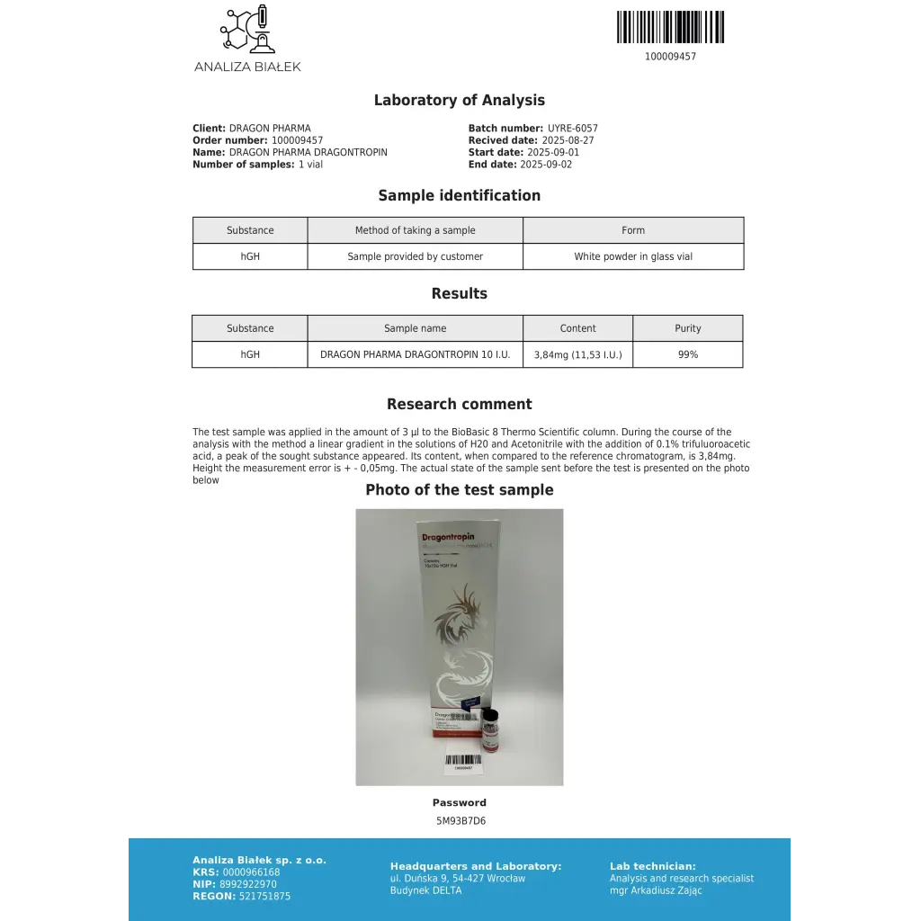 Dragontropin (HGH)