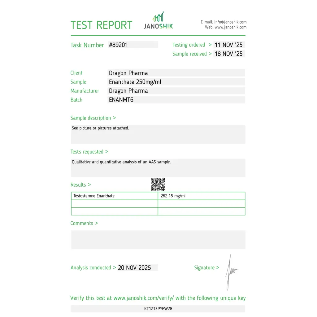 Enantat 250 (Test E)