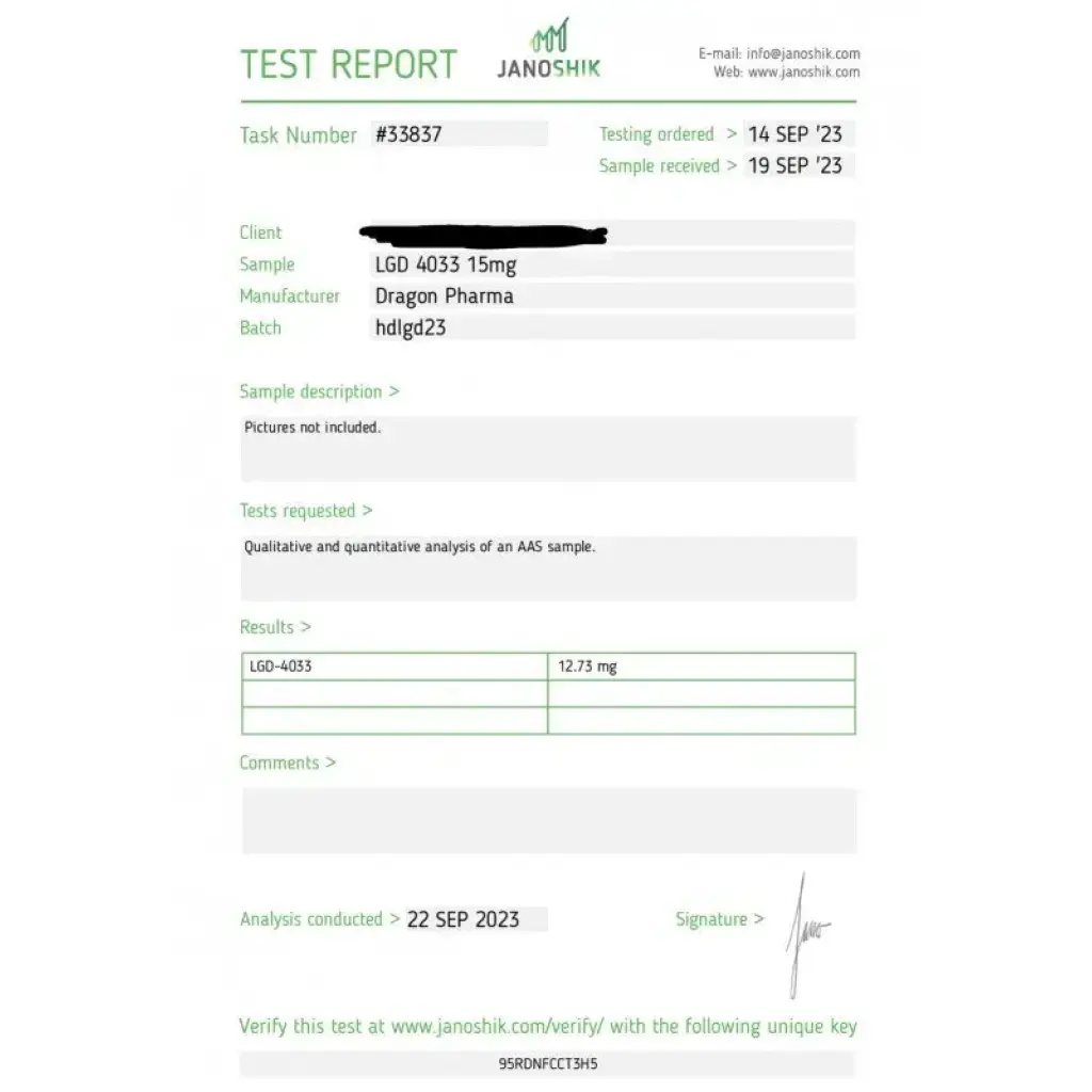 LGD 4033 (Ligandrol) LGD 4033 (Ligandrol)