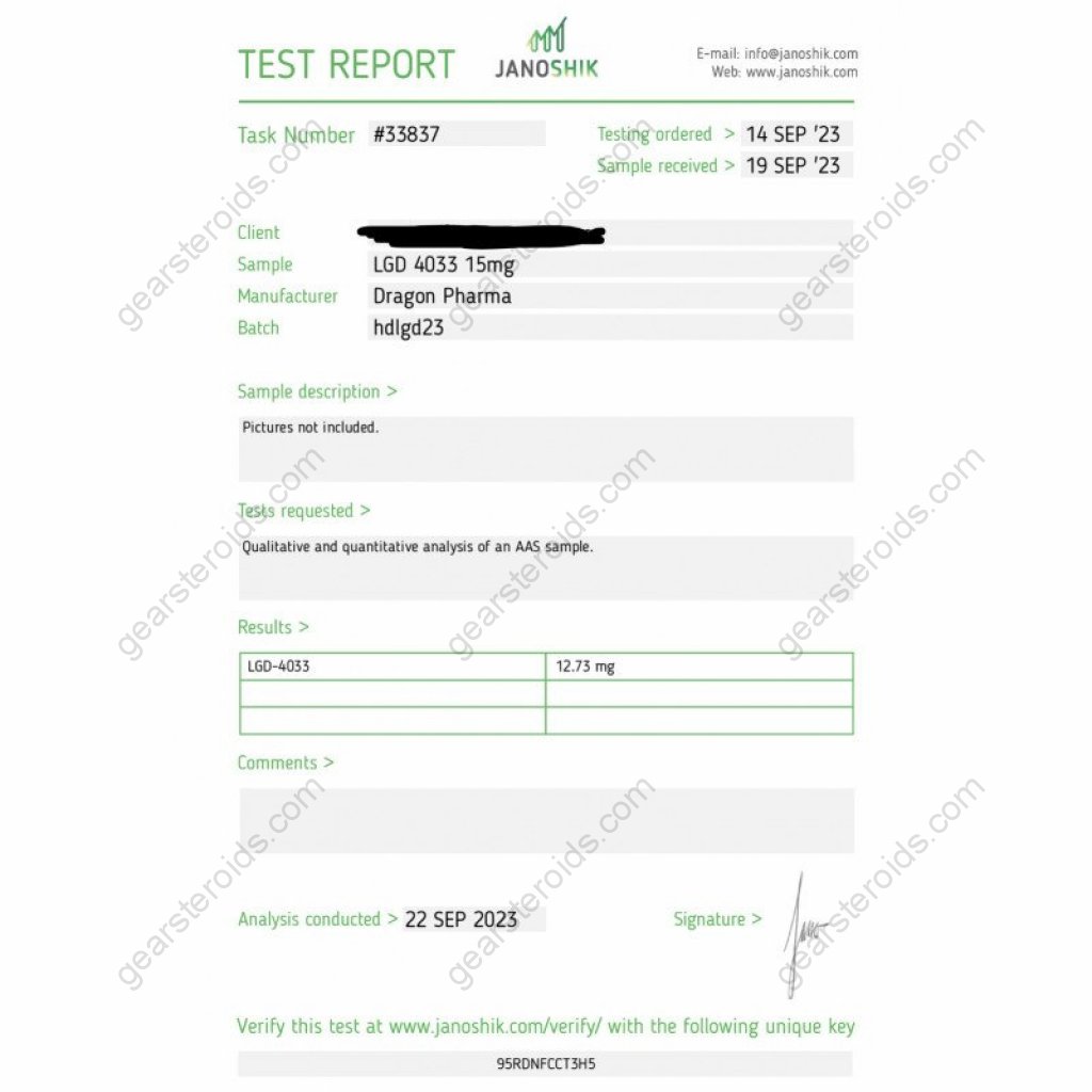LGD 4033 (Ligandrol) LGD 4033 (Ligandrol)
