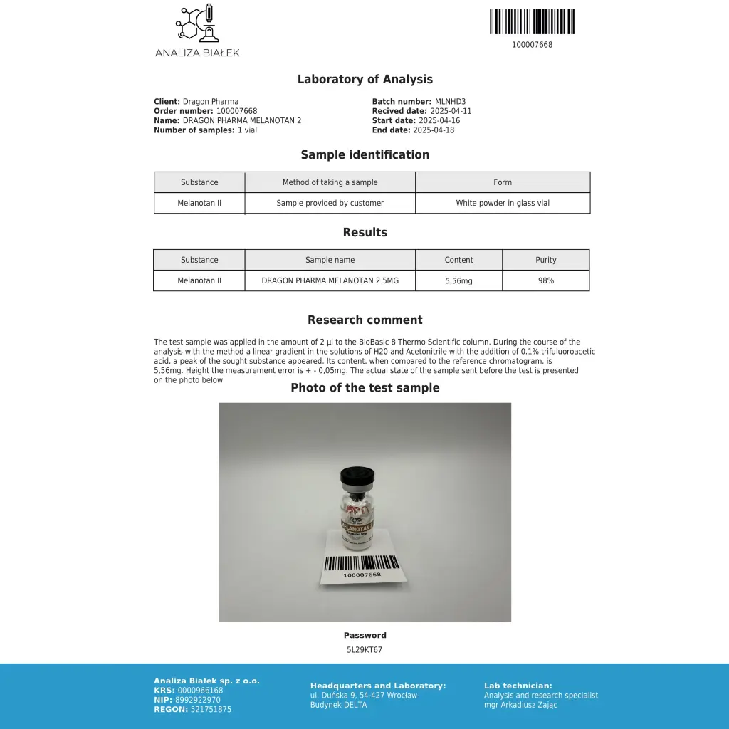 Melanotan 2 (5mg) Melanotan 2 (5mg)