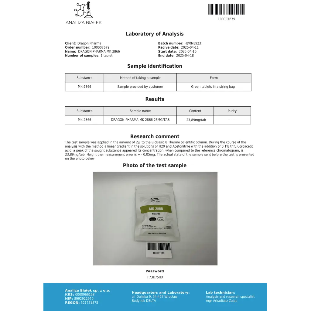 MK 2866 (Ostarine)