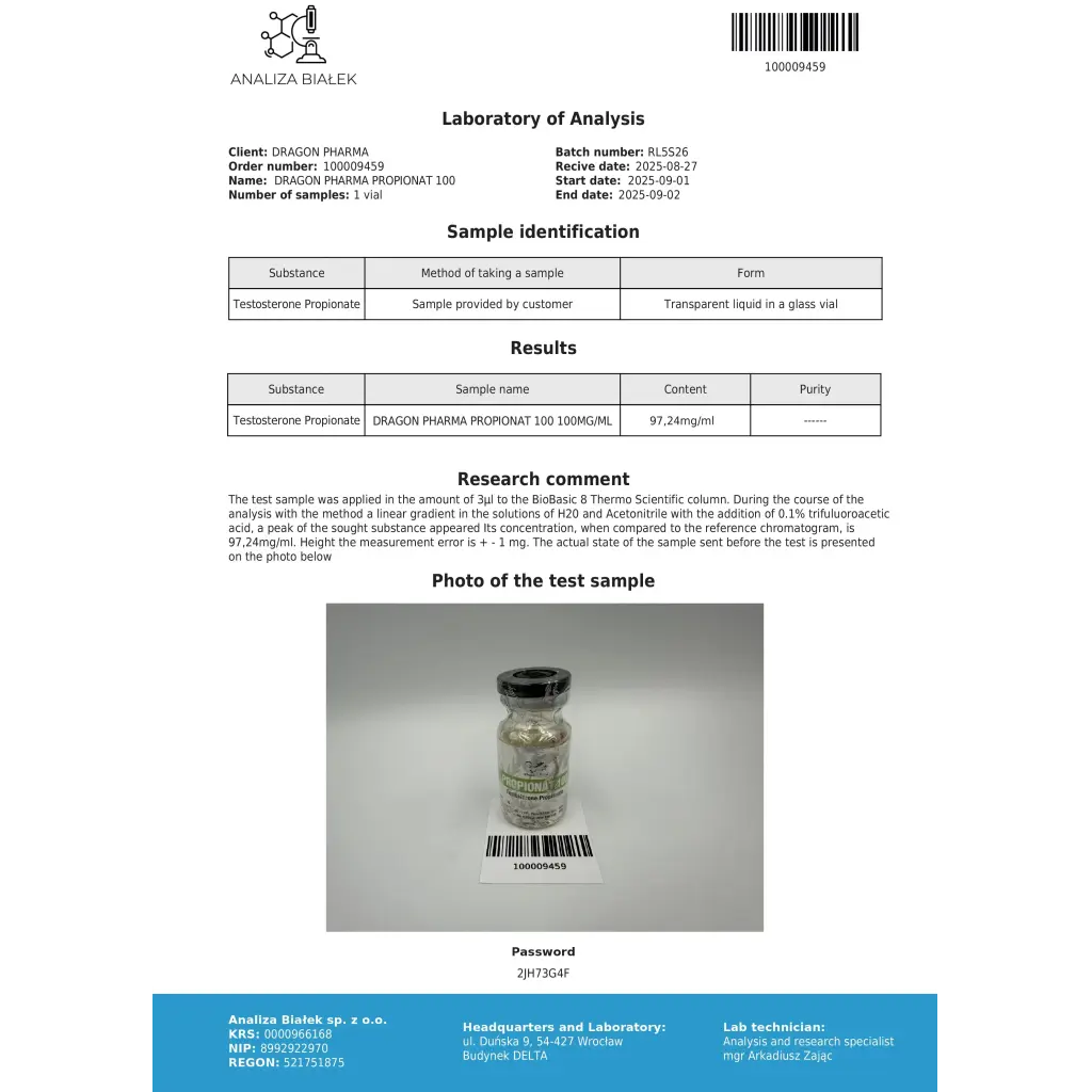 Propionat 100 (Test P)