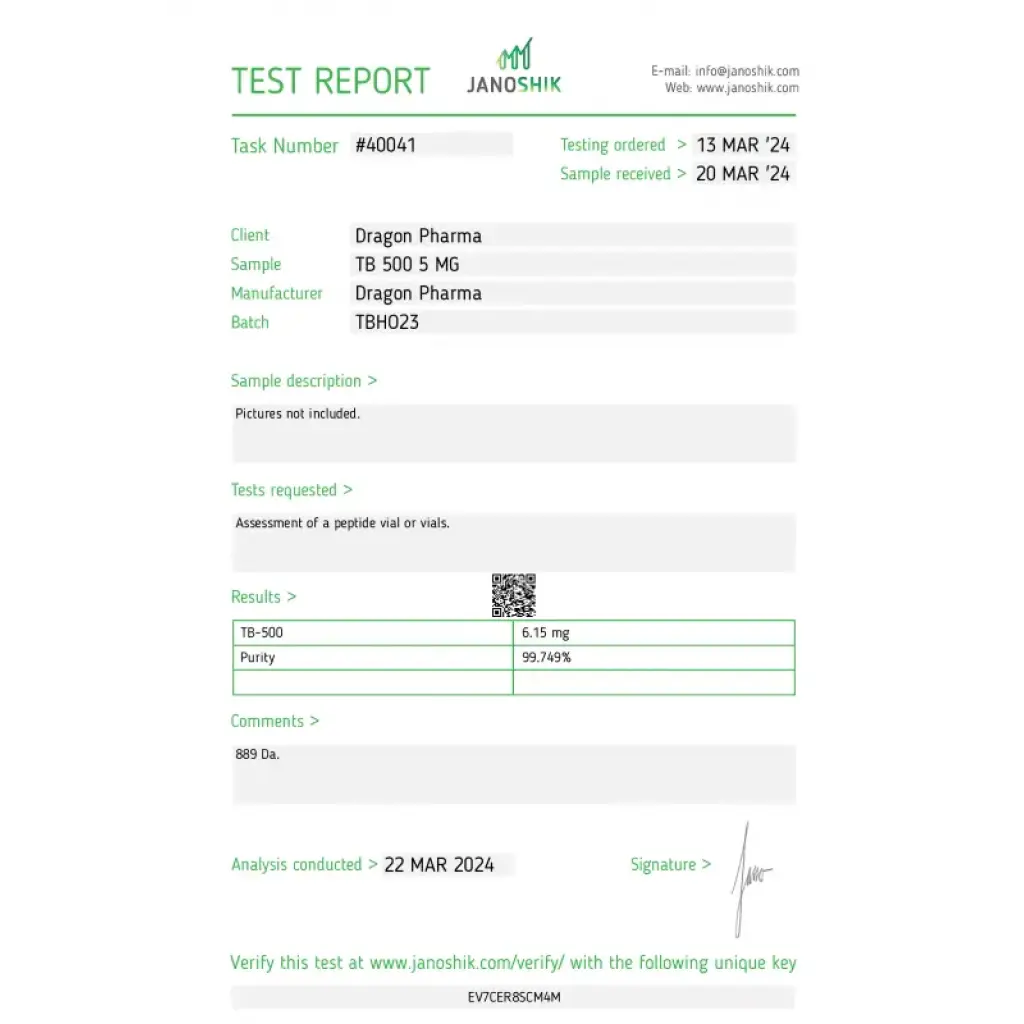 TB 500 (Thymosin Beta) TB 500 (Thymosin Beta)