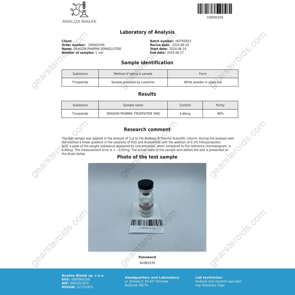 Tirze-Pep 5mg Tirze-Pep 5mg