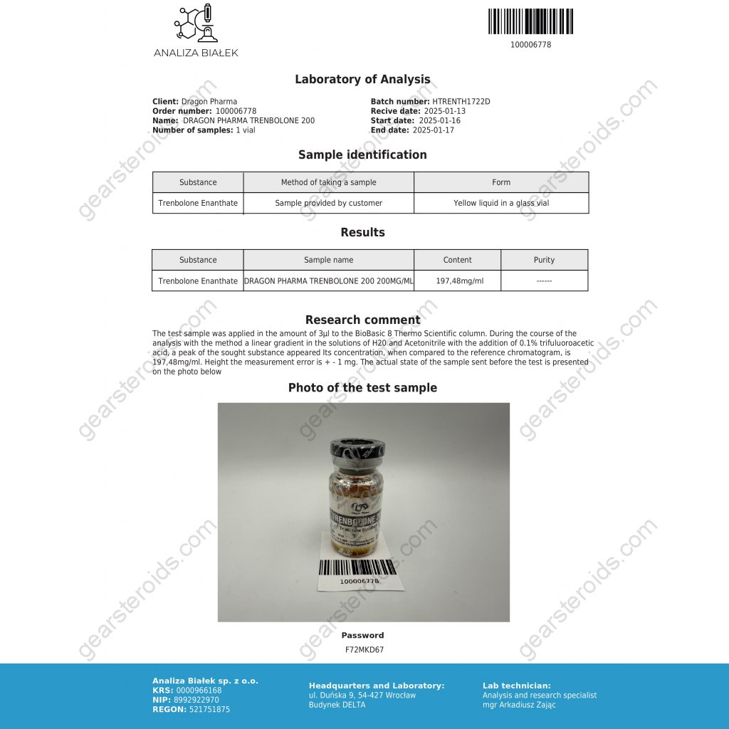 Trenbolone 200 (Tren E) Trenbolone 200 (Tren E)