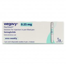 Wegovy FlexTouch 0.25 mg Wegovy FlexTouch 0.25 mg