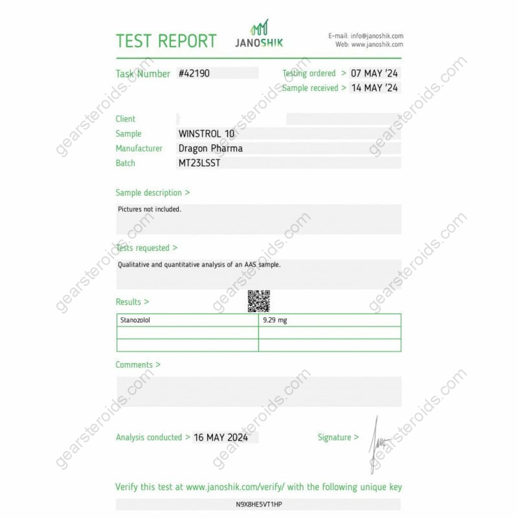 Winstrol 10 (Stanozolol) Winstrol 10 (Stanozolol)